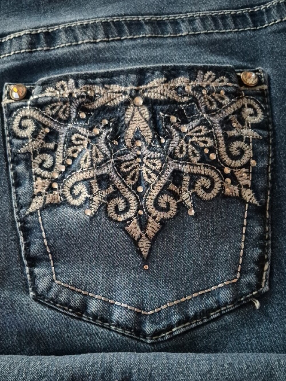 Women's Copper FLASH Jeans Miss ME TYPE JEANS.